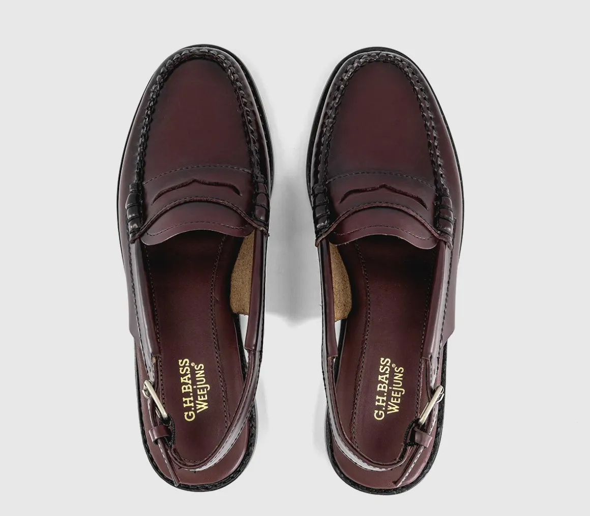 Weejun Penny Slingback Loafers