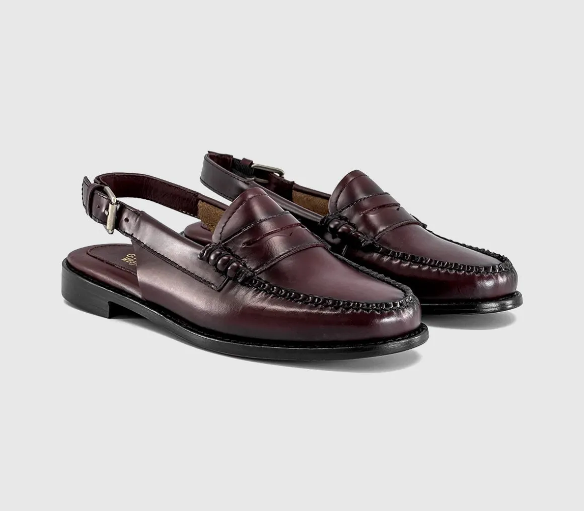 Weejun Penny Slingback Loafers