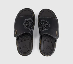 Zebzag Slide Flower Sandals