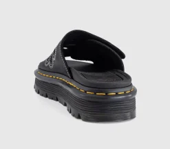 Zebzag Slide Flower Sandals